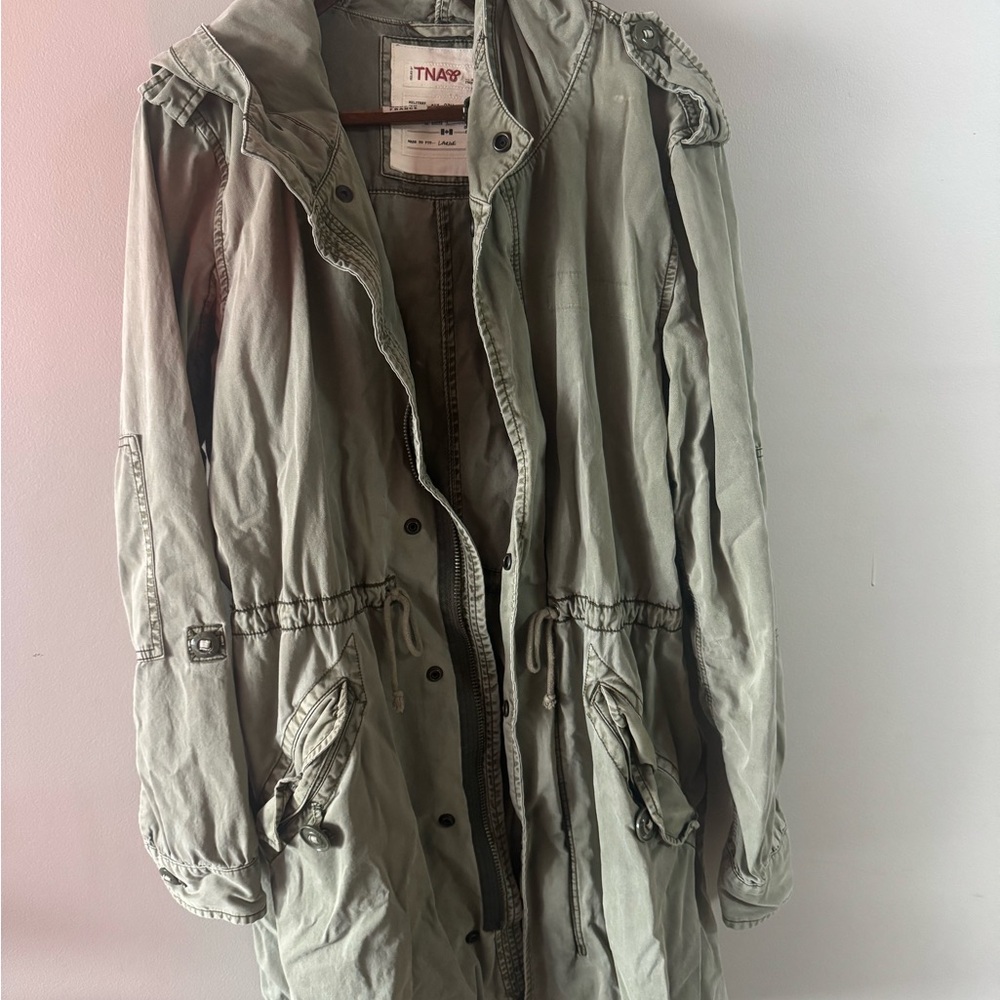 TNA Utility Jacket in Gray